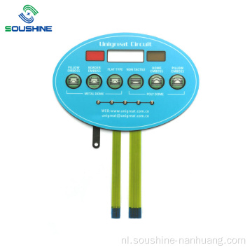 Unigreat circuit knop type membraanschakelaar